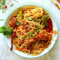 Chicken Schezwan Noodles