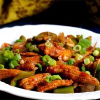 Baby Corn Crispy Chilli